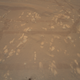 This is the first color image of the Martian surface taken by an aerial vehicle while it was aloft. The Ingenuity Mars Helicopter captured it with its color camera during its second successful flight test on April 22, 2021.
